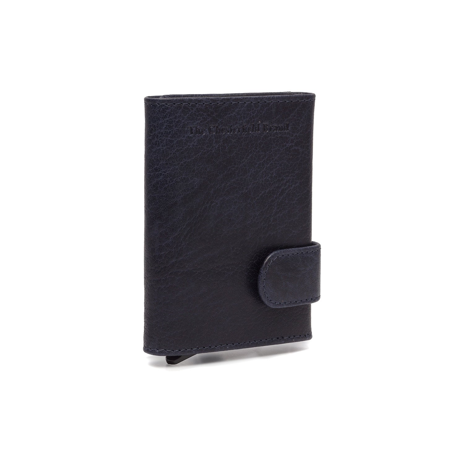 Leather Wallet Navy Portland