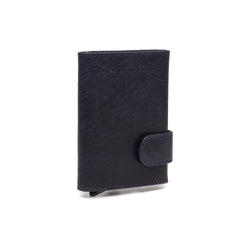 Leather Wallet Navy Portland