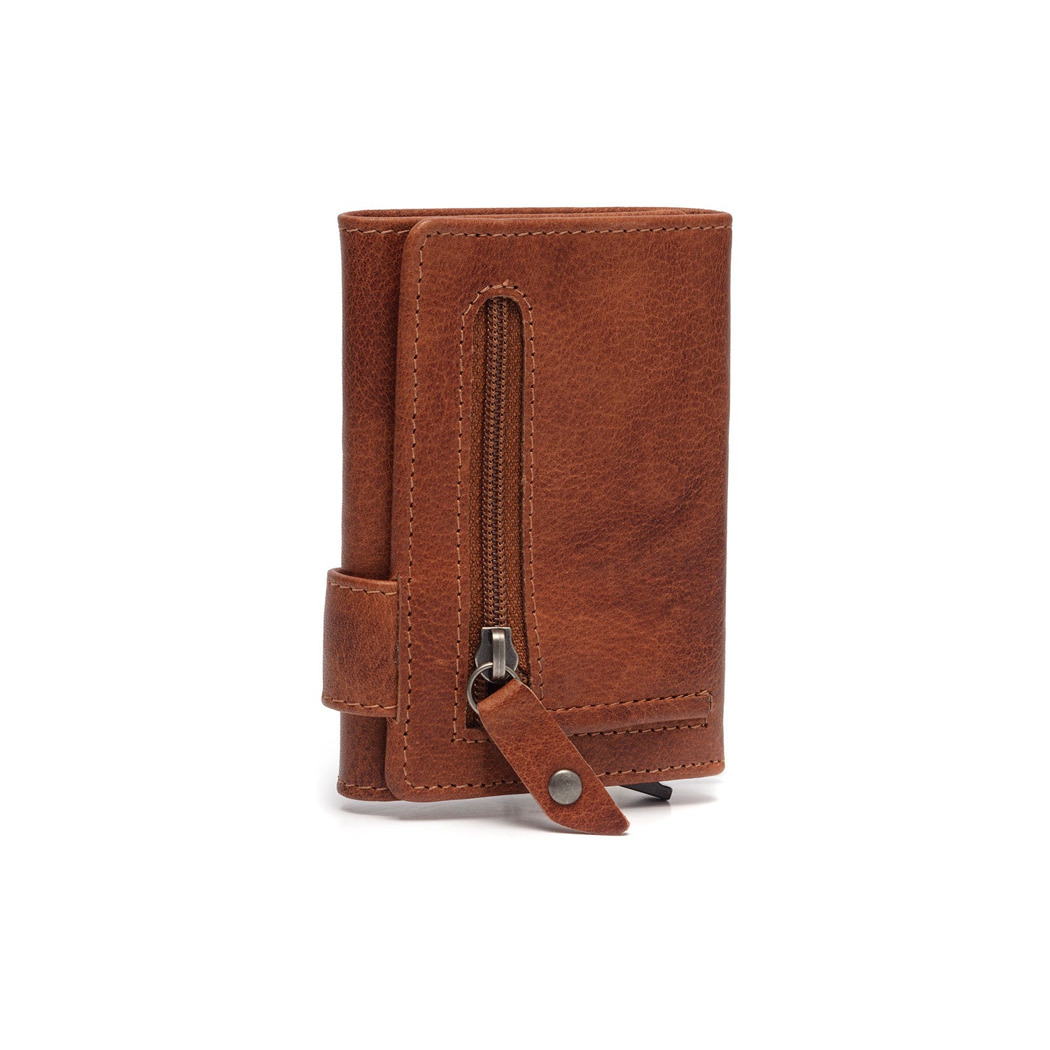 Leather Wallet Cognac Portland