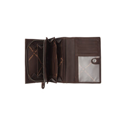 Leather Wallet Brown Seattle