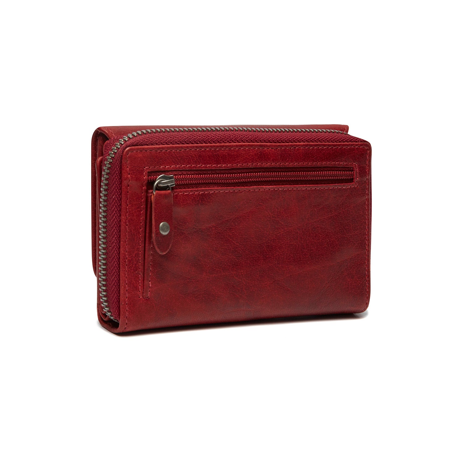 Leather Wallet Red Rhodos