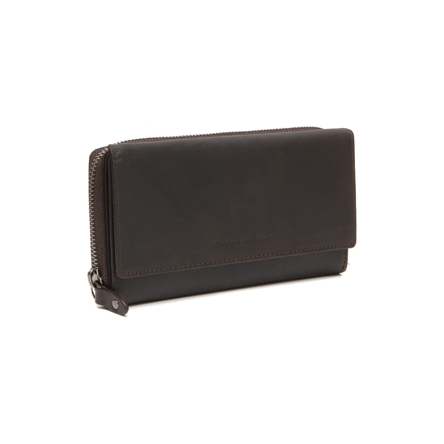 Leather Wallet Black Brown Shanghai