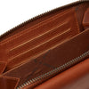 Leather Wallet Black Cognac Shanghai