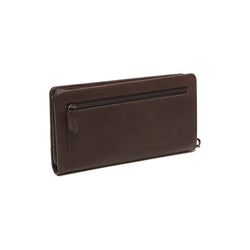 Leather Wallet Brown Sofia