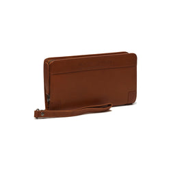 Leather Wallet Cognac Sofia