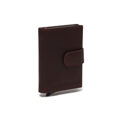 Leather Wallet Brown Leipzig