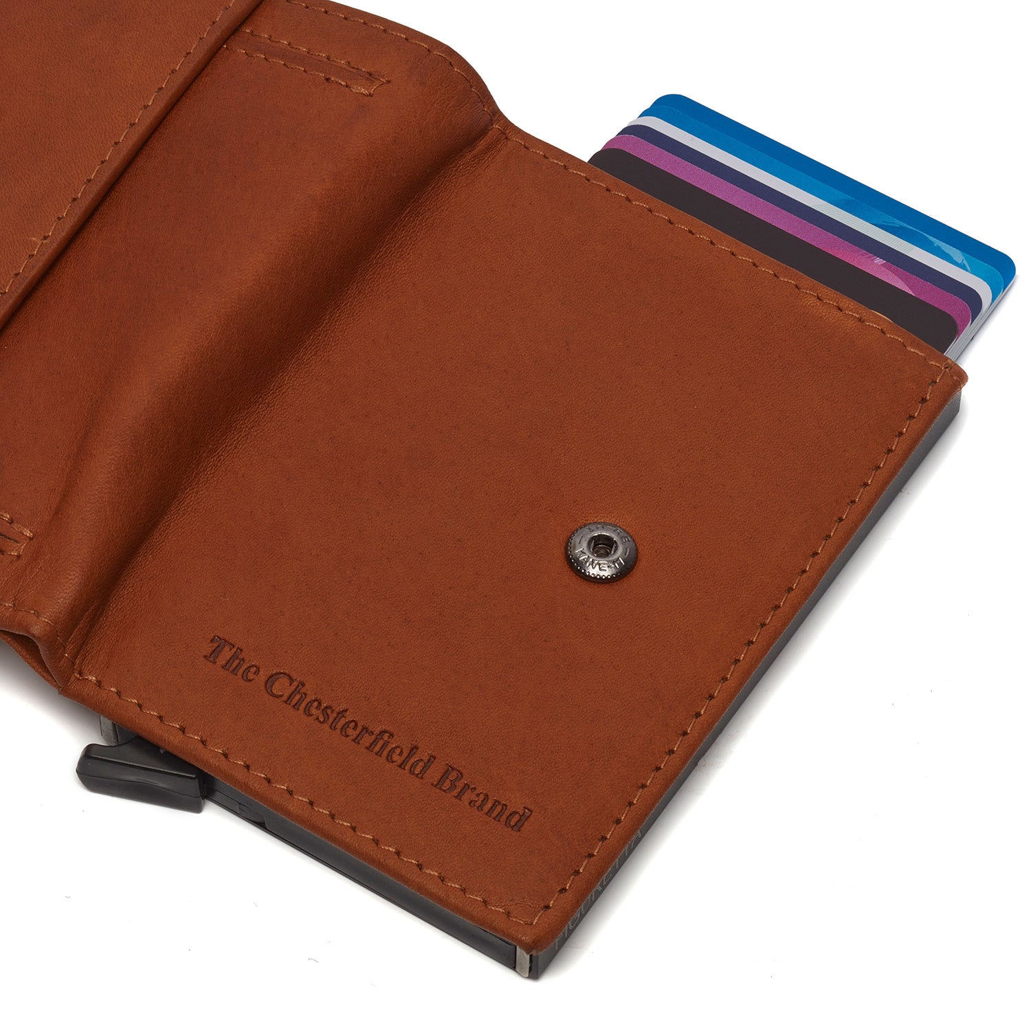 Leather Wallet Cognac Leipzig