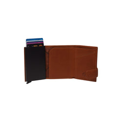 Leather Wallet Cognac Frankfurt