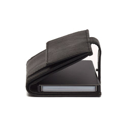 Leather Wallet Black Hannover