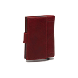 Leather Wallet Red Hannover