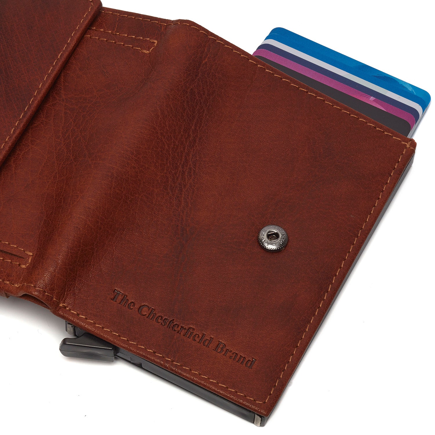 Leather Wallet Cognac Hannover