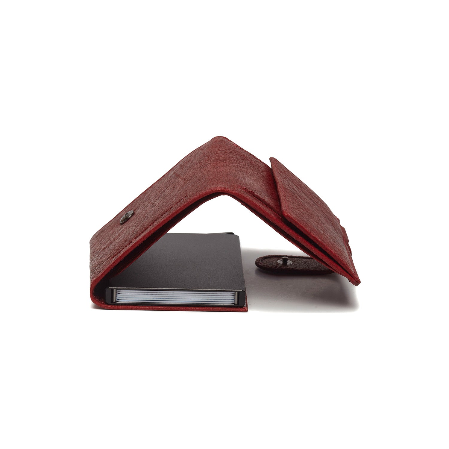 Leather Wallet Red Mannheim