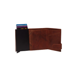 Leather Wallet Cognac Mannheim