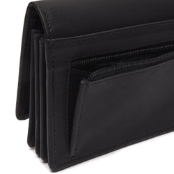 Leather Wallet Black Salzburg