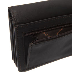 Leather Wallet Brown Salzburg