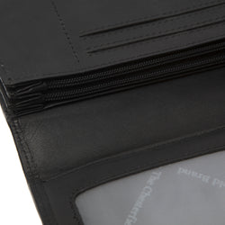 Leather Wallet Black Tirol