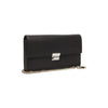 Leather Waiter Wallet Black Elba