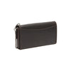 Leather Waiter Wallet Brown Elba