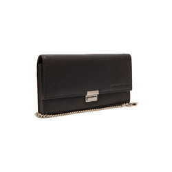 Leather Waiter Wallet Black Bora