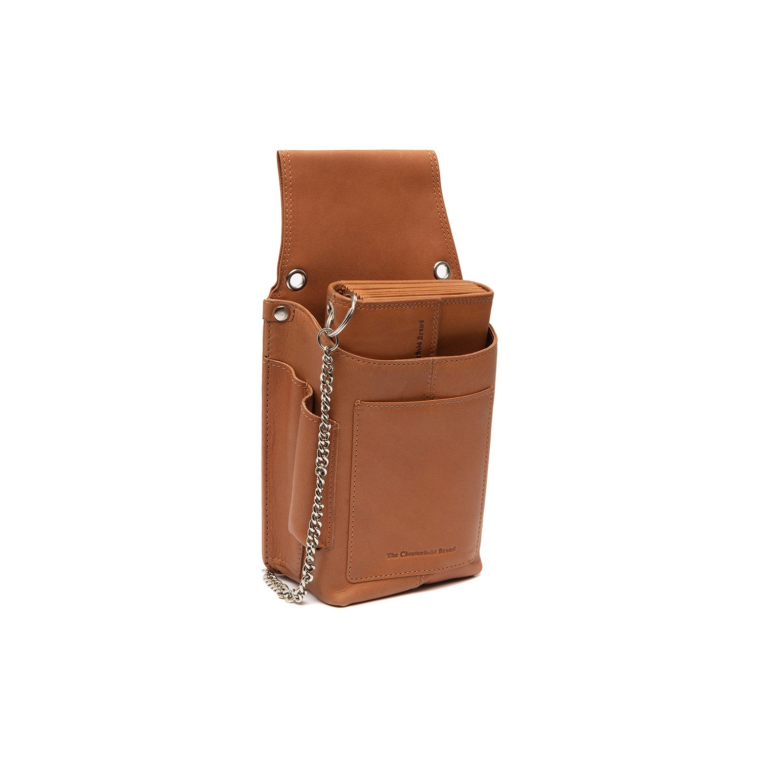 Etui en cuir Pour Portefeuille de Serveur Cognac Taiwan