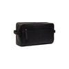 Leather Toiletry Bag Black Cyprus