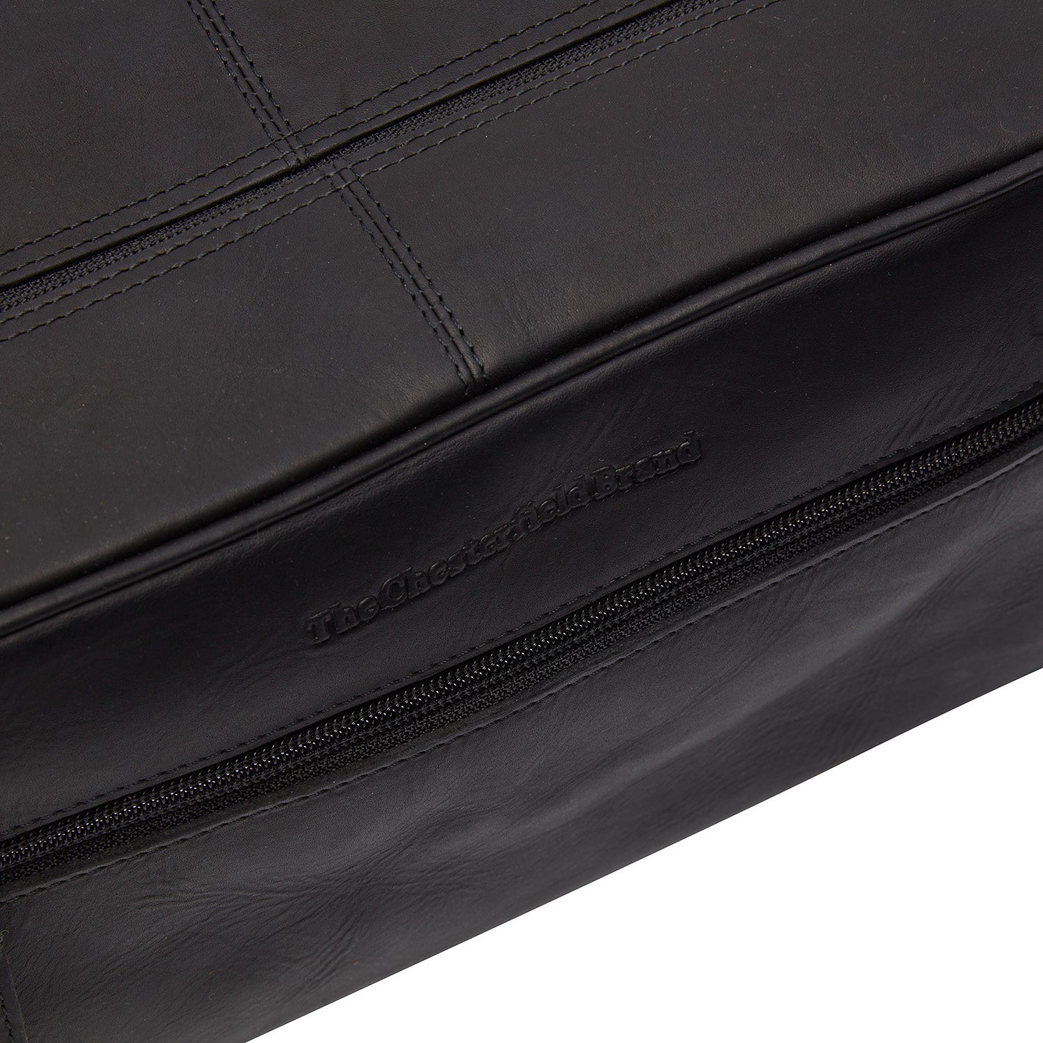 Leather Toiletry Bag Black Cyprus