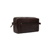 Leather Toiletry Bag Brown Cyprus