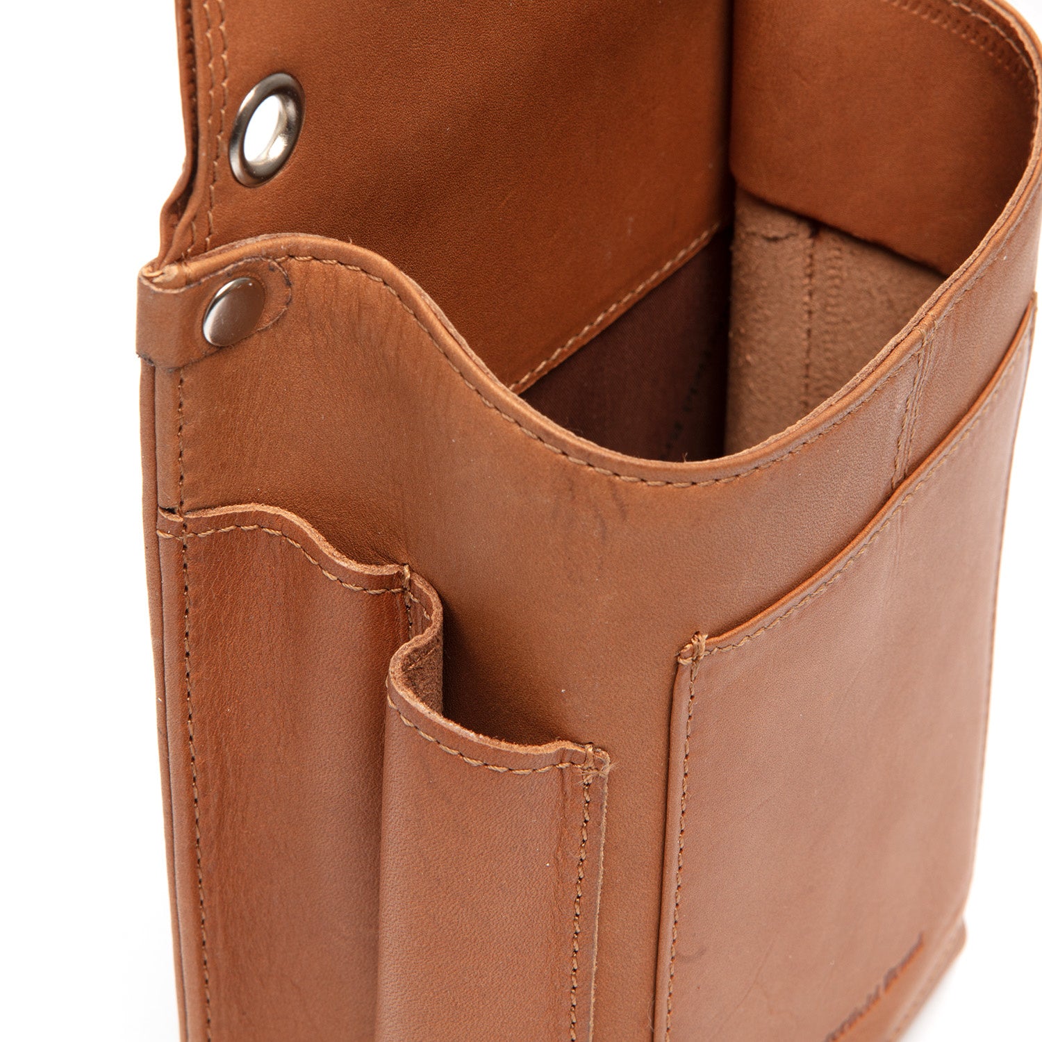 Leather Holster for Waiter Wallet Cognac Taiwan