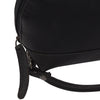 Leather Toiletry Bag Black Venezia