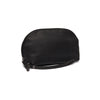 Leather Toiletry Bag Black Venezia