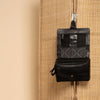 Leather Toiletry Bag Black Rosario