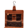 Leather Toiletry Bag Cognac Rosario