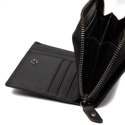 Leather Wallet Black Dalma