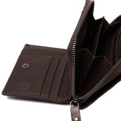 Leather Wallet Brown Dalma