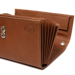 Leather Waiter Wallet Cognac Grenada