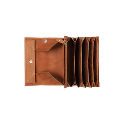 Leather Waiter Wallet Cognac Grenada