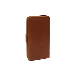 Leather Wallet Cognac Charlotte