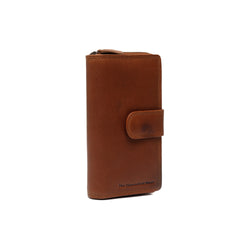 Leather Wallet Cognac Charlotte