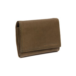 Leather Wallet Olive Green Avola