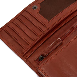 Leather Wallet Cognac Lentini