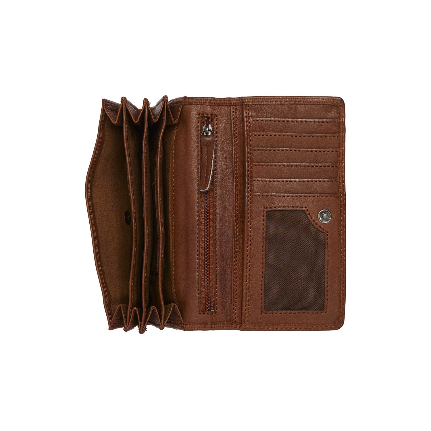 Leather Wallet Cognac Lentini