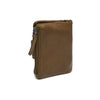 Leather Wallet Olive Green Mavona