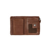 Leather Wallet Cognac Mavona