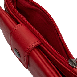 Leather Wallet Red  Fresno