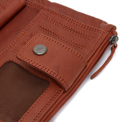 Leather Wallet Cognac Fresno