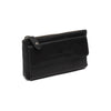 Leather Key Pouch Black Violette