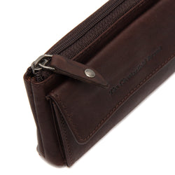 Leather Key Pouch Brown Violette