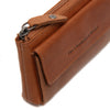 Leather Key Pouch Cognac Violette