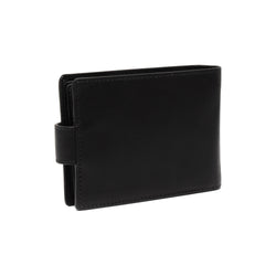 Leather Wallet Black Yamba