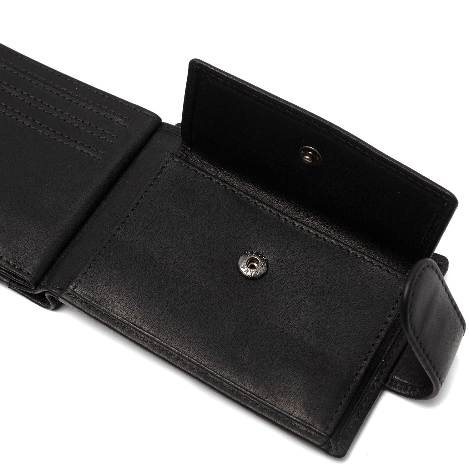 Leather Wallet Black Yamba